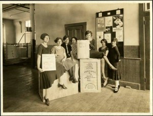 Pepperell Manufacturing Company packing room girls
